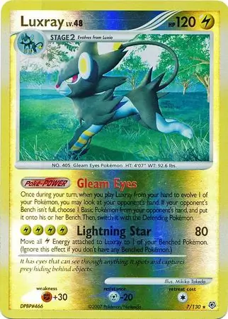 Luxray Reverse Holo 7 Normal