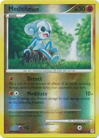 Meditite Reverse Holo 89 Normal