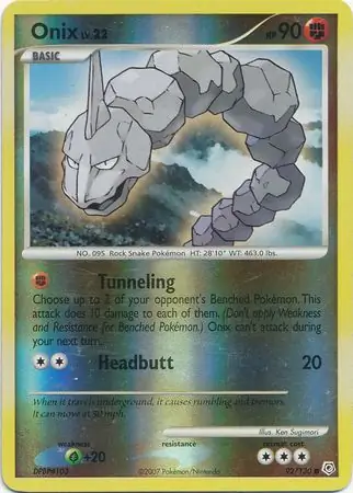 Onix Reverse Holo 92 Normal