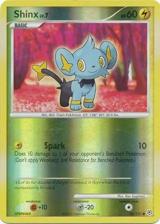 Shinx Reverse Holo 98 Normal