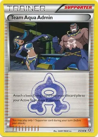 Team Aqua Admin 25 Normal