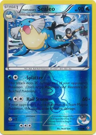 Team Aqua's Sealeo Reverse Holo 4