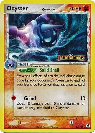 Cloyster Reverse Holo 14 Normal