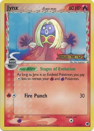 Jynx Reverse Holo 17