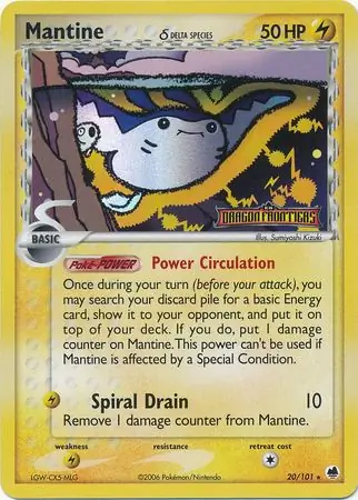 Mantine Reverse Holo 20 Normal