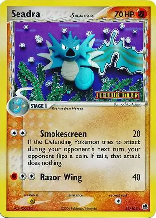 Seadra Reverse Holo 22 Normal