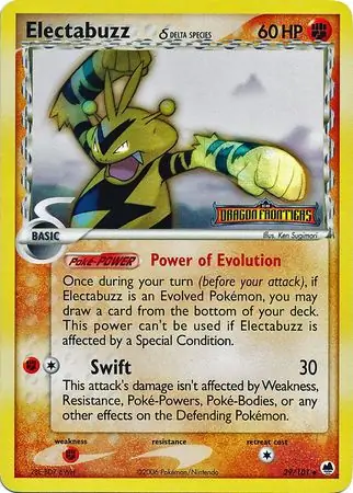 Electabuzz Reverse Holo 29 Normal
