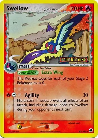 Swellow Reverse Holo 40 Normal