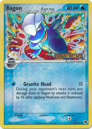 Bagon Reverse Holo 43 Normal