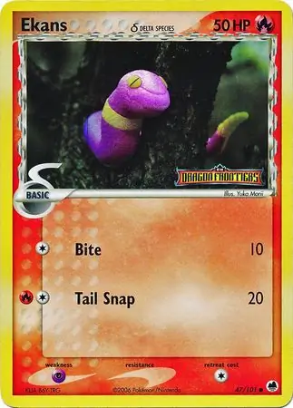 Ekans Reverse Holo 47 Normal
