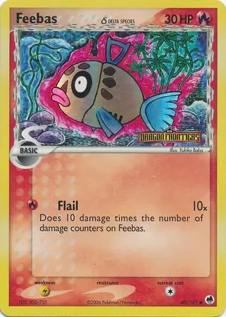 Feebas Reverse Holo 49 Normal