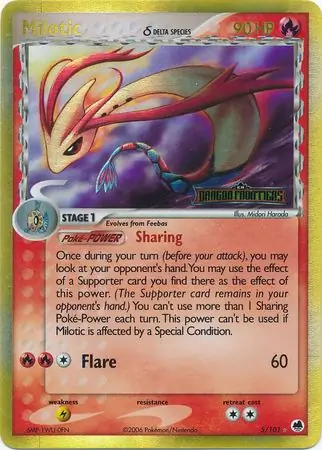 Milotic Reverse Holo 5 Normal