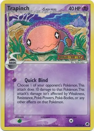 Trapinch Reverse Holo 69 Normal