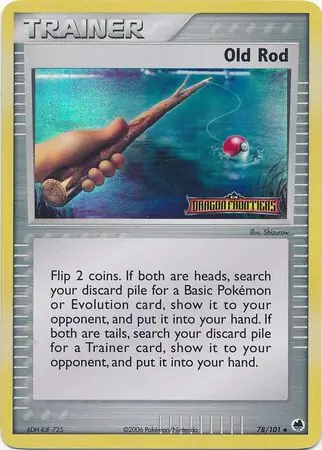 Old Rod Reverse Holo 78 Normal