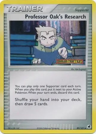 Professor Oak's Research Reverse Holo 80
