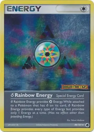 Delta Species Rainbow Energy Reverse Holo 88