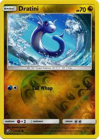 Dratini Reverse Holo 35