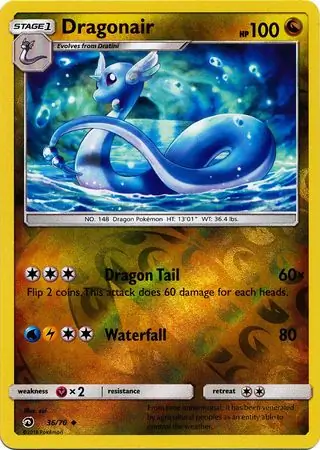 Dragonair Reverse Holo 36