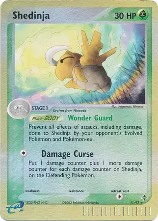 Shedinja Reverse Holo 11 Normal