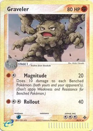 Graveler Reverse Holo 30