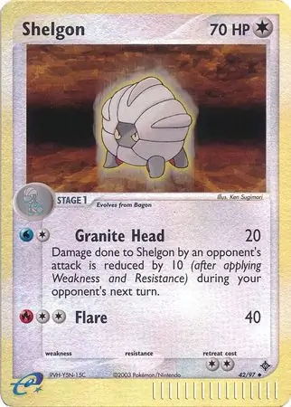 Shelgon Reverse Holo 42
