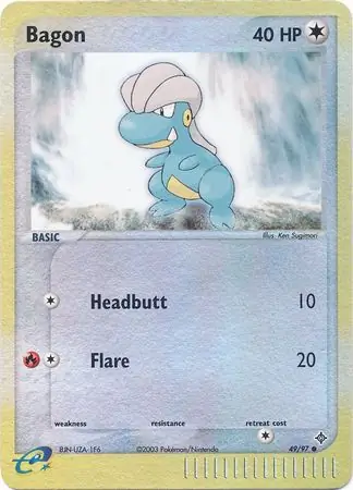Bagon Reverse Holo 49