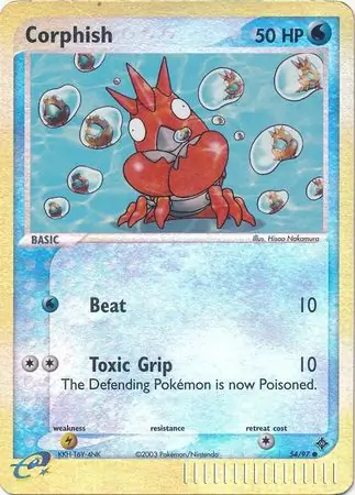 Corphish Reverse Holo 54