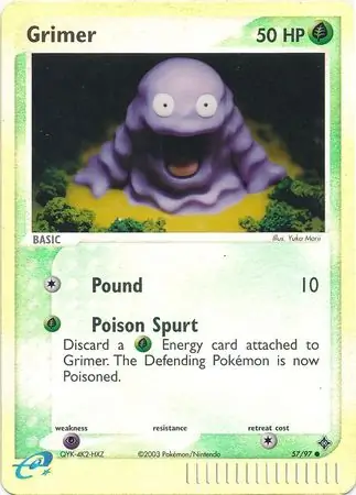Grimer Reverse Holo 57 Normal