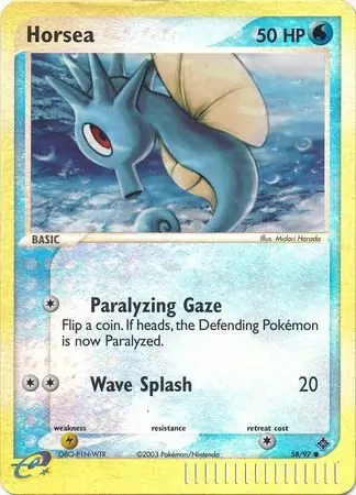 Horsea Reverse Holo 58 Normal