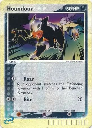 Houndour Reverse Holo 59 Normal