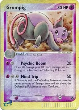 Grumpig Reverse Holo
