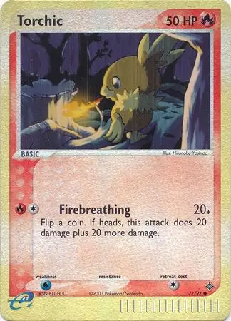Torchic Reverse Holo 77 Normal