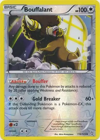 Bouffalant Reverse Holo 110 Normal