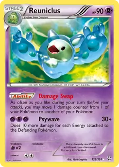 Reuniclus Secret 126 Normal