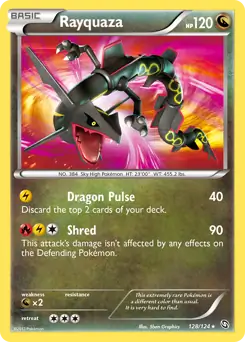 Rayquaza Secret 128 Normal