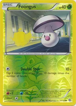 Foongus Reverse Holo 17 Normal