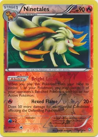 Ninetales Reverse Holo 19 Normal