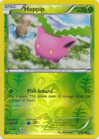 Hoppip Reverse Holo 1 Normal