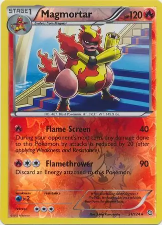 Magmortar Reverse Holo 21 Normal
