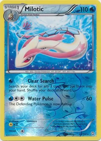 Milotic Reverse Holo 28