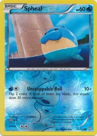Spheal Reverse Holo 29 Normal