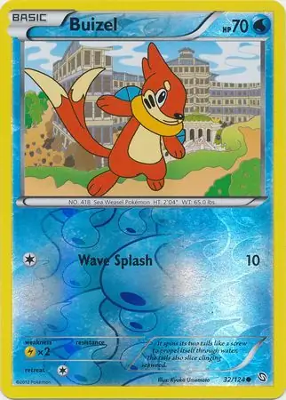 Buizel Reverse Holo 32 Normal