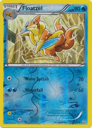 Floatzel Reverse Holo 33 Normal