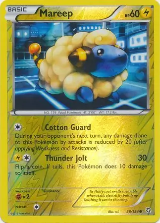Mareep Reverse Holo 38 Normal