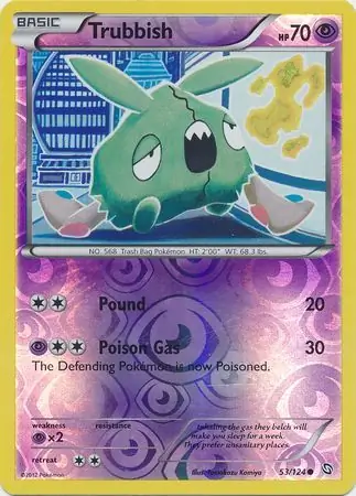 Trubbish Reverse Holo 53 Normal