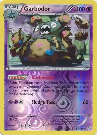 Garbodor Reverse Holo 54 Normal