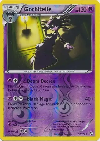 Gothitelle Reverse Holo 57 Normal