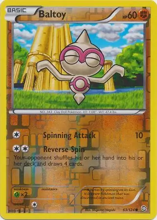 Baltoy Reverse Holo 63