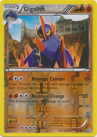 Gigalith Reverse Holo 67