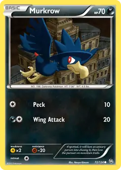 Murkrow 72 Normal